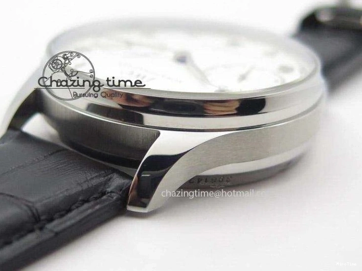 MIROTIME 0125 Bold Portuguese Real PR IW500704 ZF 1:1 Best Edition On Black Leather Strap A 7374